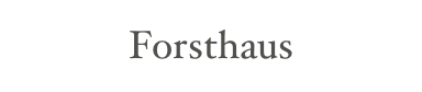 Forsthaus