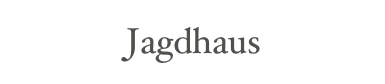 Jagdhaus